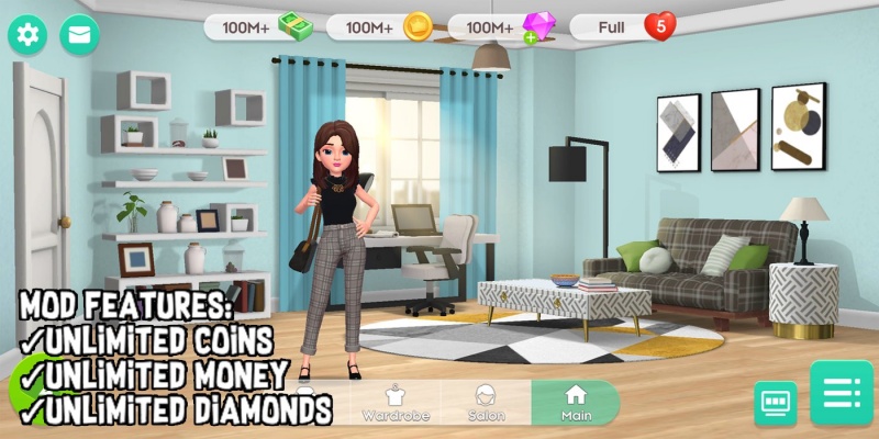 Tải Project Makeover MOD APK (Vô Hạn Tiền) v2.134.1 2 project-makeover-mod-apk-04