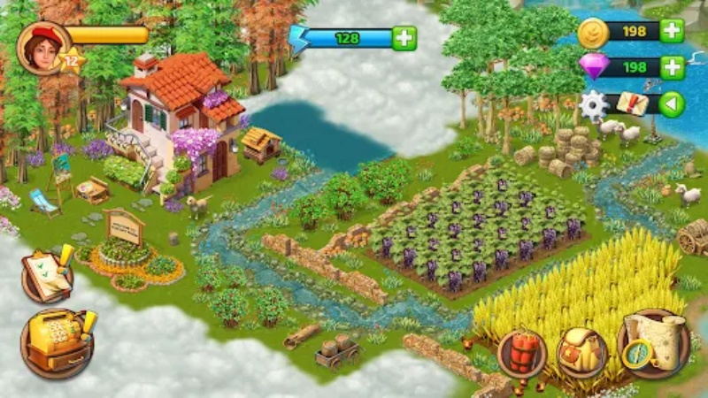 Tải Tuscany Garden MOD APK (Vô Hạn Tiền, Vô Hạn Sao) v1.39.9 2 tuscany-garden-mod-apk-02