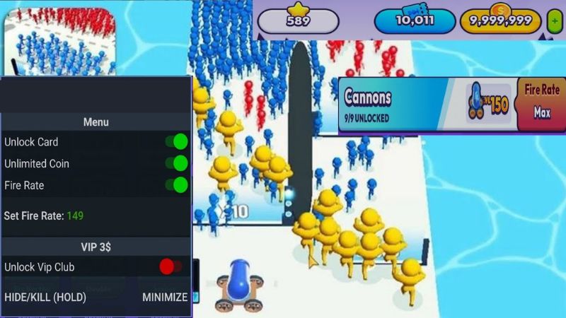 Tải Mob Control MOD APK (Vô Hạn Tiền, Nâng Cấp, NO ADS) V3.15.2 4 Tính Năng Nổi Bật Của Bản Mob Control MOD APK
