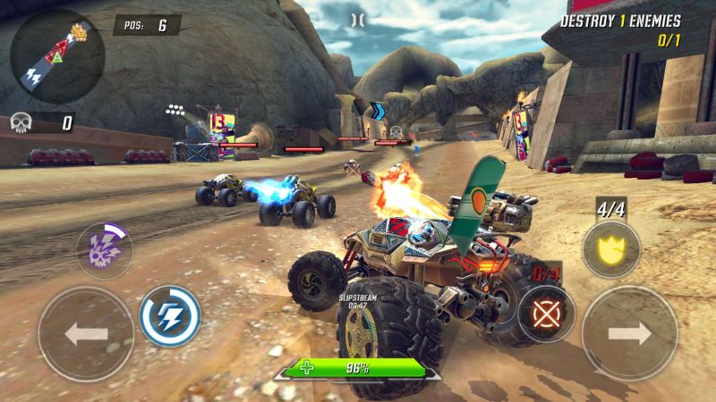 Tải RACE: Rocket Arena Car Extreme MOD APK (Vô Hạn Tiền) v1.4.22 2 Đua Xe Vũ Trang Tốc Độ Cao Đầy Kịch Tính Trong RACE Rocket Arena Car Extreme MOD APK
