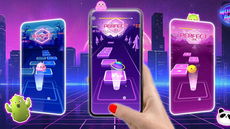 Tải Tiles Hop: EDM Rush! MOD APK (Vô Hạn Tiền, Kim Cương) v8.6.3 4 Các Tính Năng Nâng Cao Của Tiles Hop: EDM Rush! MOD APK