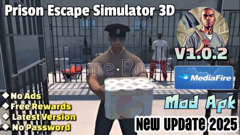 Tải Prison Escape Simulator 3D MOD APK v1.2.4 (MOD,Vô Hạn Tiền) 6 Prison Escape Simulator 3D MOD APK