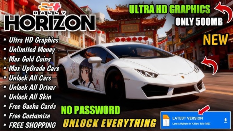 Tải Rally Horizon MOD APK 2.5.15 (MOD Vô Hạn Tiền) 5 Rally Horizon MOD APK