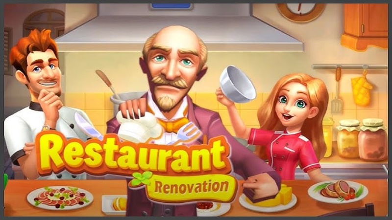 Tải Restaurant Renovation v3.2.30 MOD APK (Vô Hạn Tiền) 1 Restaurant Renovation MOD APK