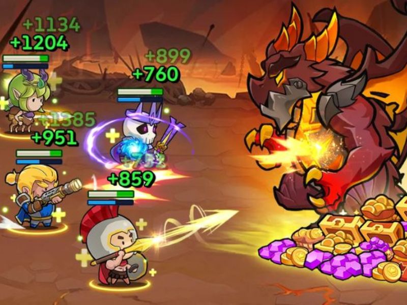 Tải Mini Hero Magic Throne Mod Apk (Hack Vô Hạn Tiền, Kim Cương) v1.22.12 3 hack mini hero