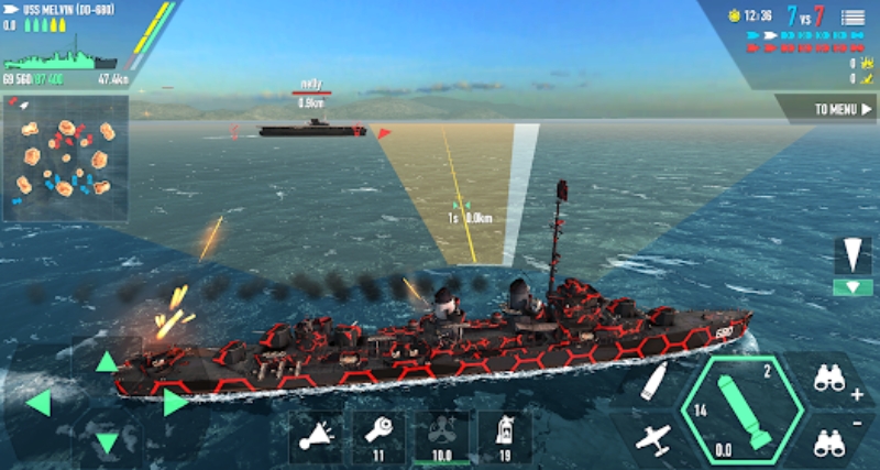 Tải Battle of Warships MOD APK (Vô Hạn Tiền, Full Tàu) v1.73.11 5 battle of warships mod apk