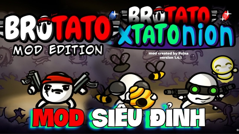 Tải Brotato MOD APK (Menu, Bất Tử, Vô Hạn Tiền, One Hit) v1.3.347 2 Brotato MOD APK