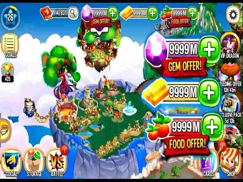 Tải Dragon City MOD APK (Vô Hạn Tiền/Gems/One Hit) v25.15.2 6 Các Tính Năng MOD Của Phiên Bản Dragon City Mới Nhất