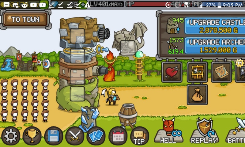 Tải Grow Castle MOD APK (Menu, Vô Hạn Tiền, Kim Cương) v1.50.13 1 Grow Castle MOD APK