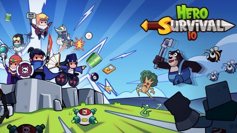 Tải Hero Survival IO MOD APK (Vô Hạn Tiền, Menu, Bất Tử) v1.7.8 1 Hero Survival IO MOD APK