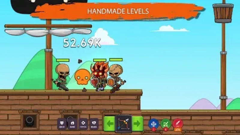 Tải Knight Hero Adventure MOD APK (Menu, Mua Sắm, Bất Tử) v2.3.3 3 Knight Hero Adventure idle RPG MOD APK