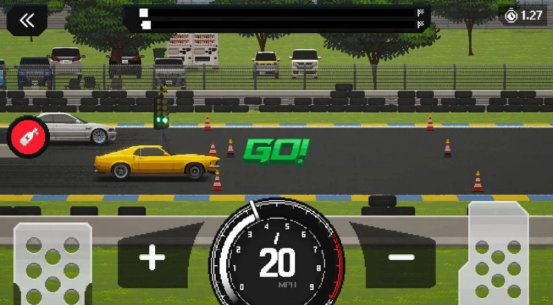 Tải Pixel Car Racer MOD APK (Vô Hạn Tiền, Speed, Menu) v1.2.5 7 Pixel Car Racer MOD APK