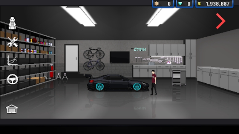 Tải Pixel Car Racer MOD APK (Vô Hạn Tiền, Speed, Menu) v1.2.5 5 Pixel Car Racer MOD APK