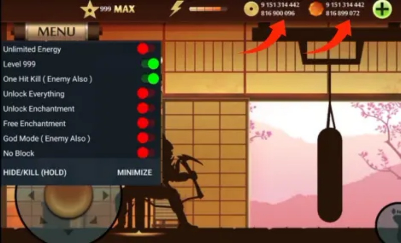 Tải Shadow Fight 2 MOD APK (Vô Hạn Tiền, Max Level, Titan, Menu) v2.41.9 6 shadow fight 2 mod apk