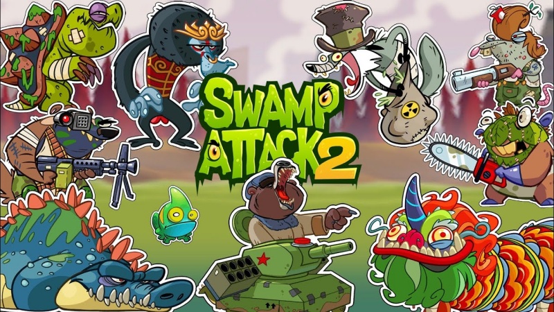 Tải Swamp Attack 2 MOD APK (Menu, Vô hạn tiền, Đạn, No Ads) v1.0.83 1 Swamp Attack 2 MOD APK