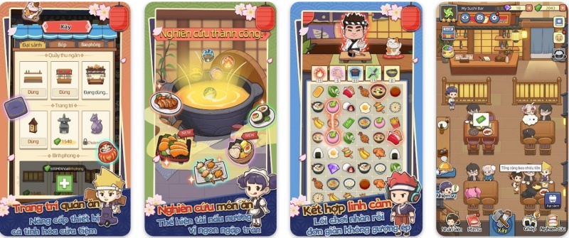 Tải Tiệm Sushi Mơ Ước MOD APK (Vô Hạn Tiền, Kim Cương) v4.12.2 1 Tiệm Sushi Mơ Ước MOD