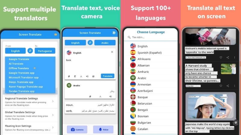 Tải Translate Screen MOD APK (Unlock Premium) v1.172 2 Translate Screen MOD APK