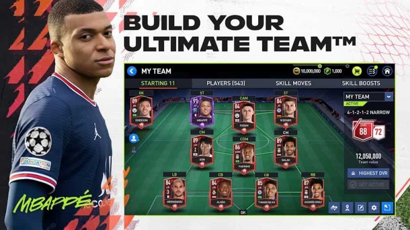 Tải FIFA Mobile MOD APK (Vô Hạn Tiền, Kim Cương, Menu) v26.1.01 4 Hack FIFA Mobile