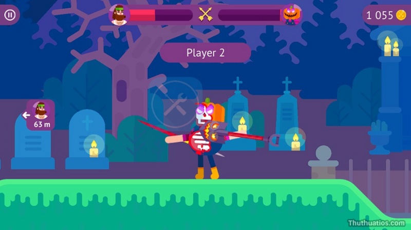 Tải Bowmasters MOD APK (Full Tiền, Kim Cương, Nhân Vật, Menu) v10.0.1 3 Bowmasters hack