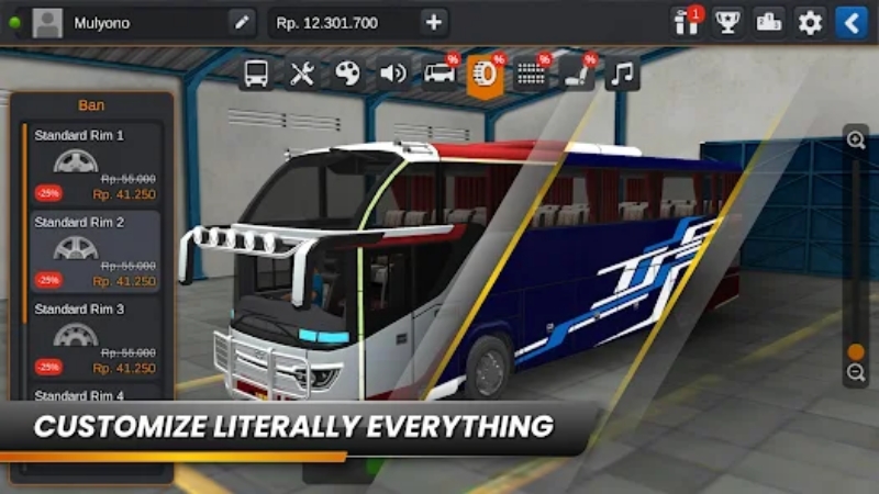 Tải Bus Simulator Indonesia MOD APK (Vô Hạn Tiền, Nhiên Liệu, Full Xe) v4.4.1 2 bus simulator indonesia mod