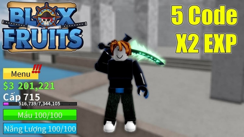 Code Blox Fruits (Reset Chỉ Số) Update 27 Nhận x2 EXP 13 Code Blox Fruits