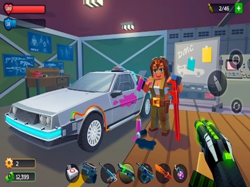 Tải Hack Pixel Combat MOD APK (Full Tiền, Đạn, Bất Tử) v5.10.7 3 Đồ họa và hiệu ứng