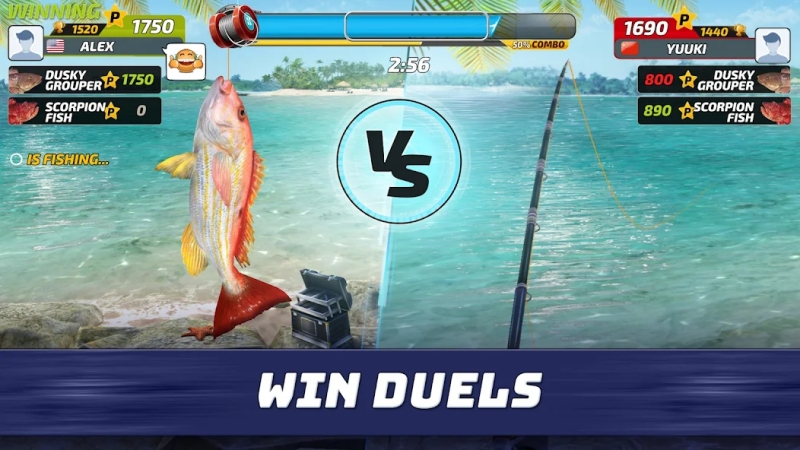 Tải Fishing Clash MOD APK (Vô Hạn Tiền, Dây Không Đứt) v1.0.424 5 hack fishing clash
