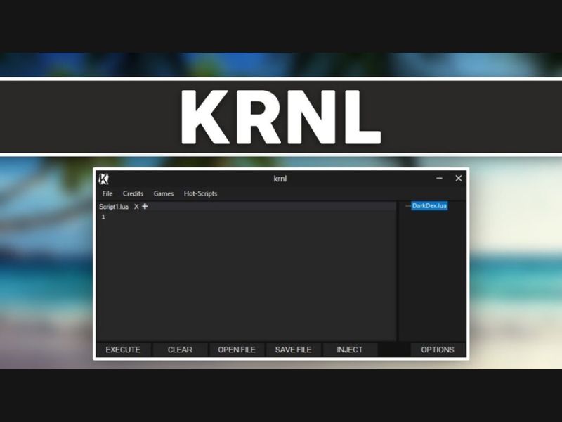 Tải Krnl X ROBLOX (VNG + QT) v2.702 Miễn Phí Mới Nhất 1 Hack Krnl
