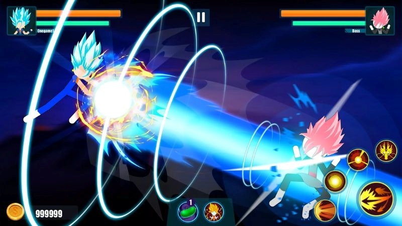 Tải Stick Battle Fight MOD APK (Vô Hạn Tiền, Kim Cương, Nhân Vật) v6.1 3 Hack Chiến Binh Rồng Huyền Thoại