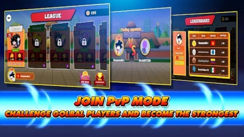 Tải Stick Battle Fight MOD APK (Vô Hạn Tiền, Kim Cương, Nhân Vật) v6.1 5 Hack Chiến Binh Rồng Huyền Thoại