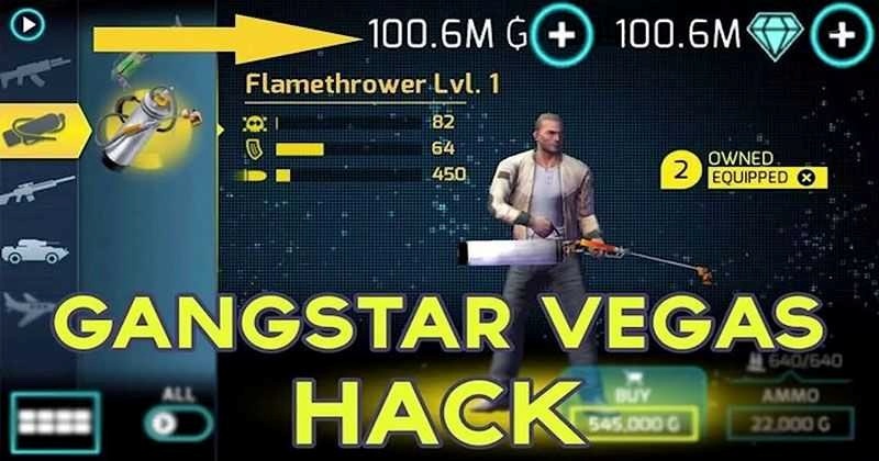 Tải Gangstar Vegas MOD APK (Vô Hạn Tiền, Kim Cương, VIP 10) v9.1.0g 2 Hack Gangstar Vegas