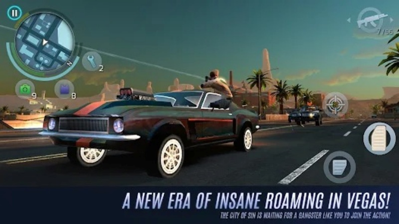 Tải Gangstar Vegas MOD APK (Vô Hạn Tiền, Kim Cương, VIP 10) v9.1.0g 3 Hack Gangstar Vegas