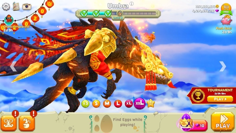 Tải Hungry Dragon MOD APK (Vô Hạn Tiền, Kim Cương, One Hit) v5.5 6 Hack Hungry Dragon