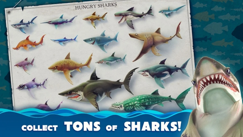 Tải Hungry Shark World Hack (Vô Hạn Tiền, Kim Cương, Menu) v7.3.3 3 hungry shark world hack