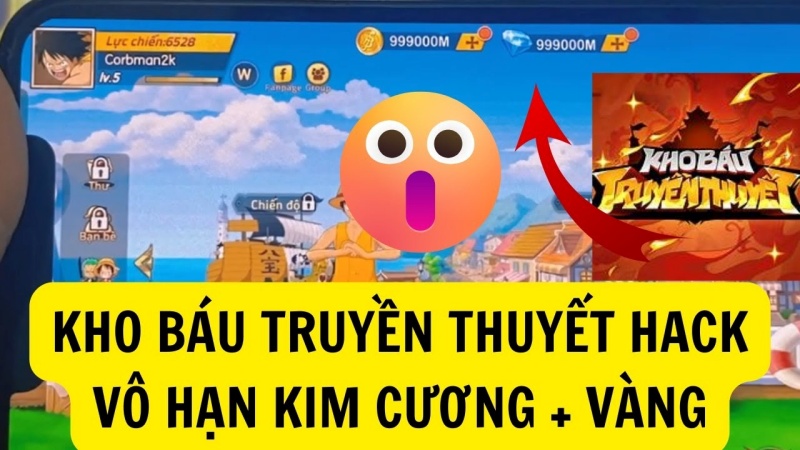 Tải Hack Kho Báu Truyền Thuyết (Full Tướng, Vô Hạn Kim Cương) v1.1.5 2 hack Kho Báu Truyền Thuyết