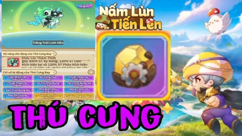 Tải Nấm Lùn Tiến Lên MOD APK (Vô Hạn Tiền, Menu, Bất Tử, Sát Thương) v2.0.42 4 Hack Nấm Lùn Tiến Lên
