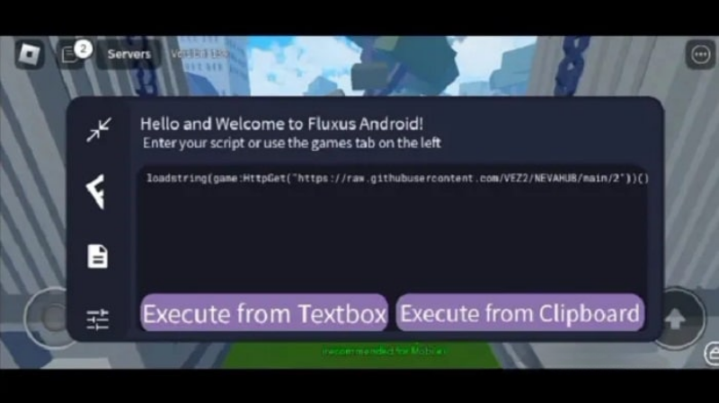 Tải Hack ROBLOX Fluxus APK (VNG + QT) v69 Mới Nhất 3 Hack ROBLOX Fluxus