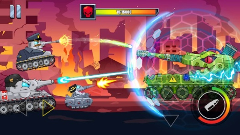 Tải Tank Combat MOD APK (Vô Hạn Tiền, Kim Cương) v4.1.14 4 hack Tank Combat