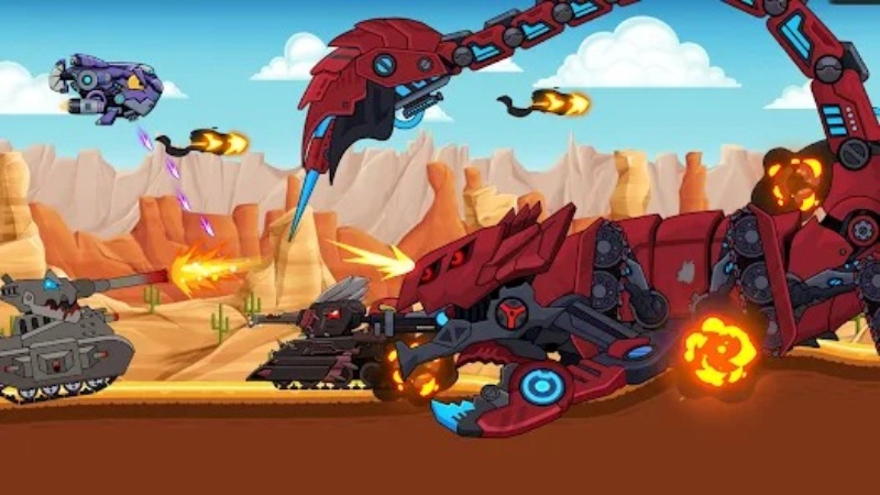 Tải Tank Combat MOD APK (Vô Hạn Tiền, Kim Cương) v4.1.14 5 hack Tank Combat