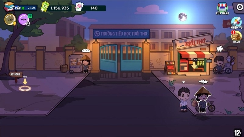 Tải Trở Về Tuổi Thơ MOD APK (Vô Hạn Tiền, Vé, MOD Menu) v1.15.0 4 Hack Trở Về Tuổi Thơ