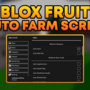 Script Blox Fruit (Tiếng Việt, No Key) Update 29 Cho Mobile + PC