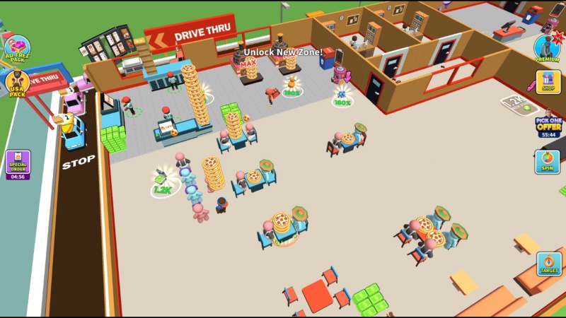 Tải Hack Pizza Ready (Vô Hạn Tiền, Kim Cương, No Ads) v53.1.0 5 pizza ready MOD APK