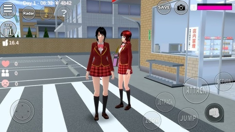 Tải Sakura School Simulator MOD APK (Vô Hạn Tiền, Unlock) v1.047.02 3 Sakura School Simulator MOD