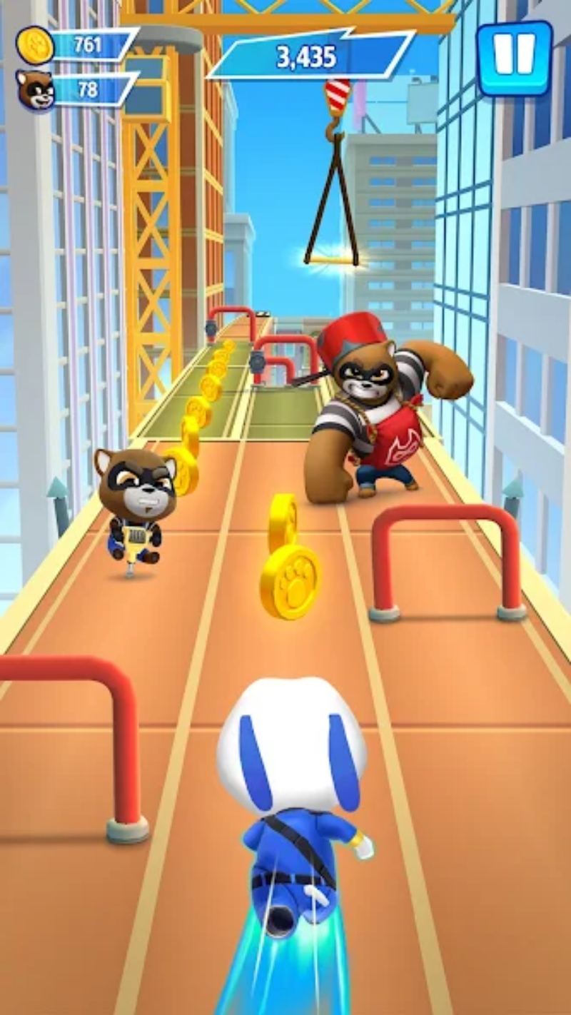 Tải Talking Tom Hero Dash MOD APK (Vô Hạn Tiền, Kim Cương) v25.4.1.9968 4 hack talking tom hero dash