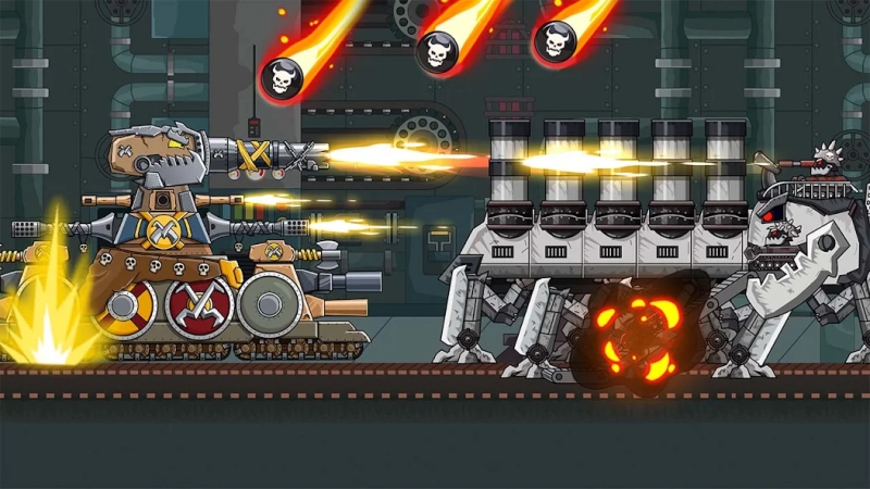 Tải Tank Arena Steel Battle Hack (Vô hạn tiền, Kim Cương) v2.1.1 3 Tank Arena Steel Battle hack