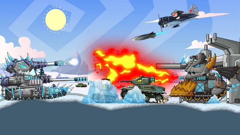 Tải Tank Arena Steel Battle Hack (Vô hạn tiền, Kim Cương) v2.1.1 2 Tank Arena Steel Battle hack