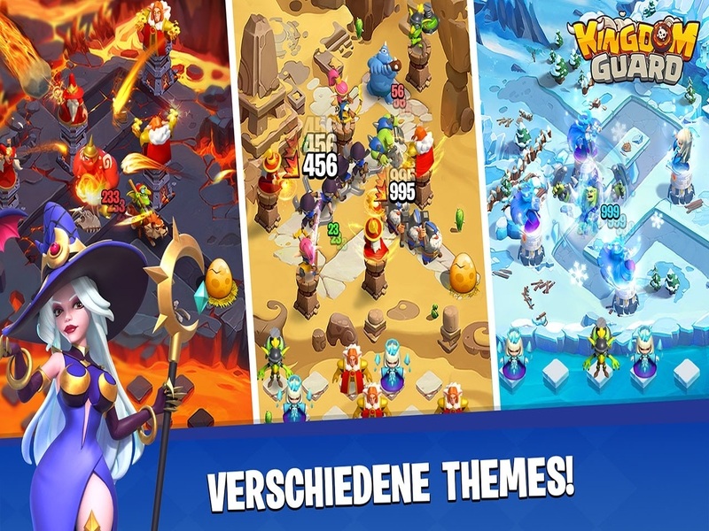 Tải Kingdom Guard MOD APK (One Hit, Menu) v1.0.551 2 Tham gia nhiều chiến trường khốc liệt
