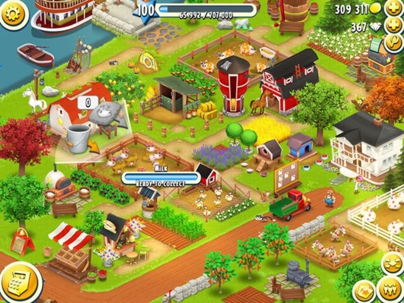 Tải Hack Hay Day APK (Full Tiền, Kim Cương, Hạt Giống) v1.68.197 2 Trồng trọt và chăn nuôi